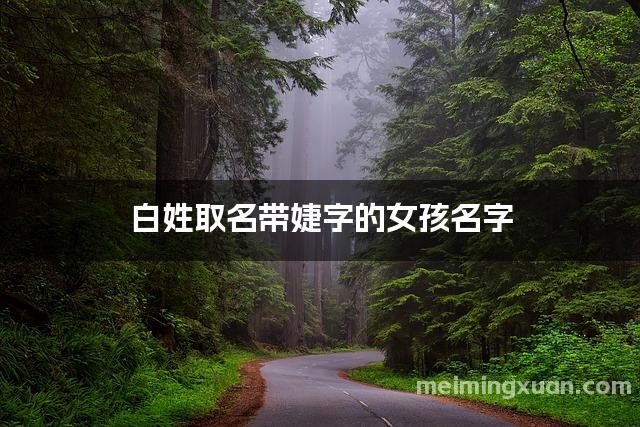 白姓取名带婕字的女孩名字